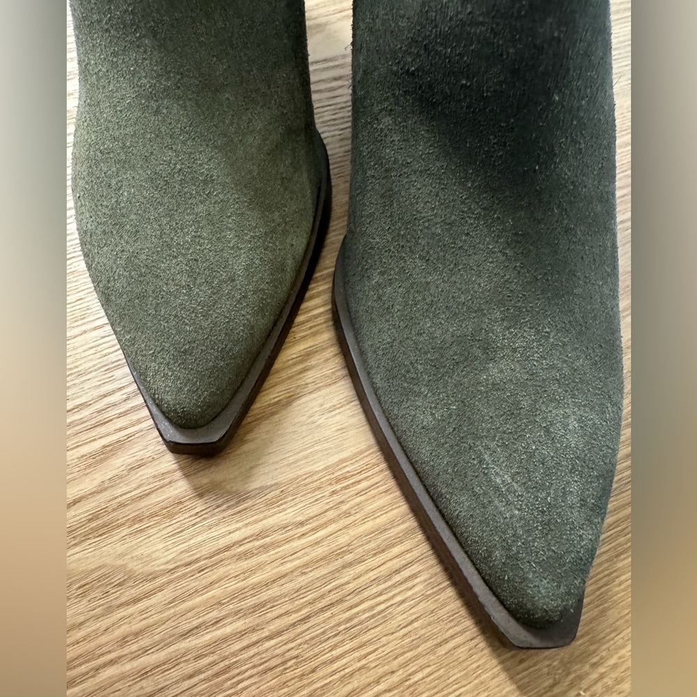 Vince Camuto Forest Suede Ankle Booties - Picture 8 of 11